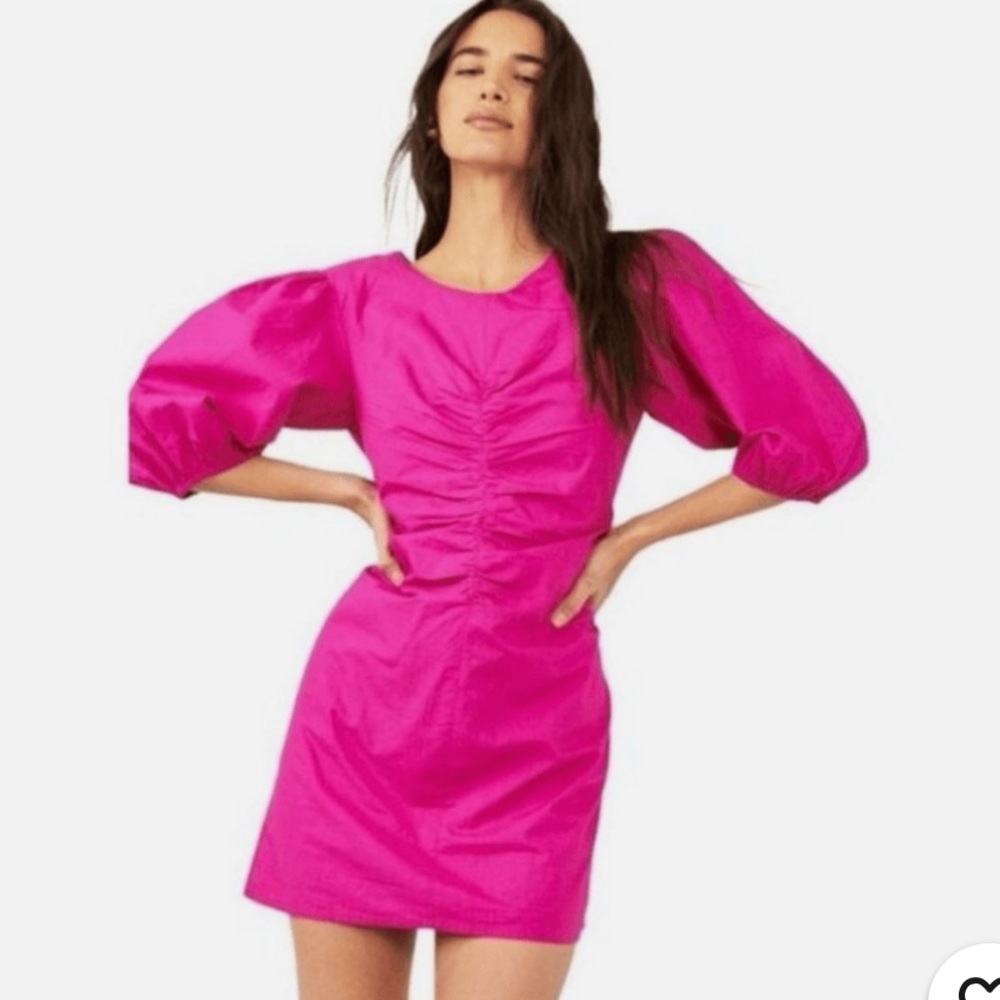 Free People Fuchsia Fantastic Mini Dress